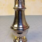 Silver metal condiment service
