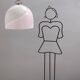 Bell-Shaped Murano Glass Pendant by Lino Tagliapietra for La Murrina