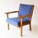 Club armchairs Hans. J. Wegner, Denmark, 1960s
