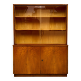 Art Deco Display Cabinet, SETONA Czechoslovakia 1956 Vintage