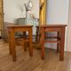 Paire de tabourets scandinave vintage