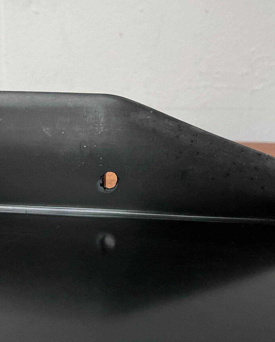 Mid-century modern Space Age bathroom shelf by CM Brevettato, Italy, 1960s.