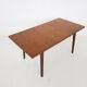 Table vintage en teck à rallonge, Pays-Bas 1960's