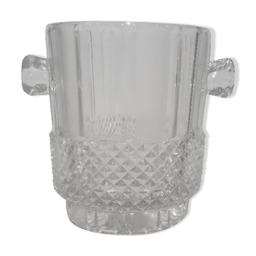 Seau a champagne en cristal