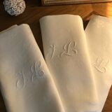 Monogrammed towels jl