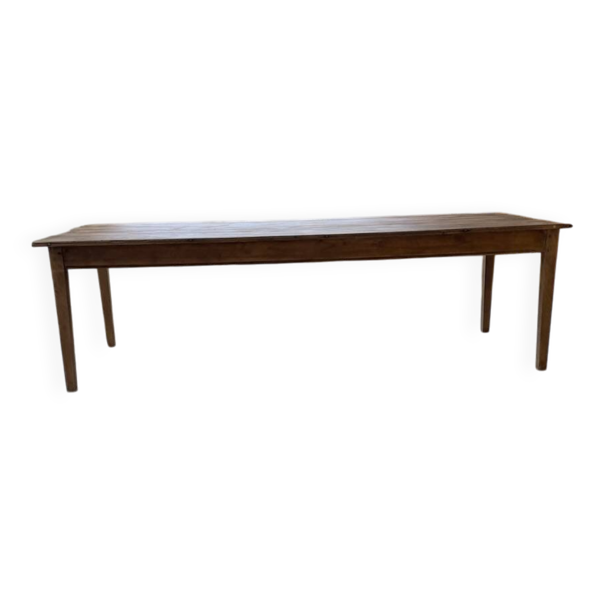 50s pine and oak farmhouse table 2.5m