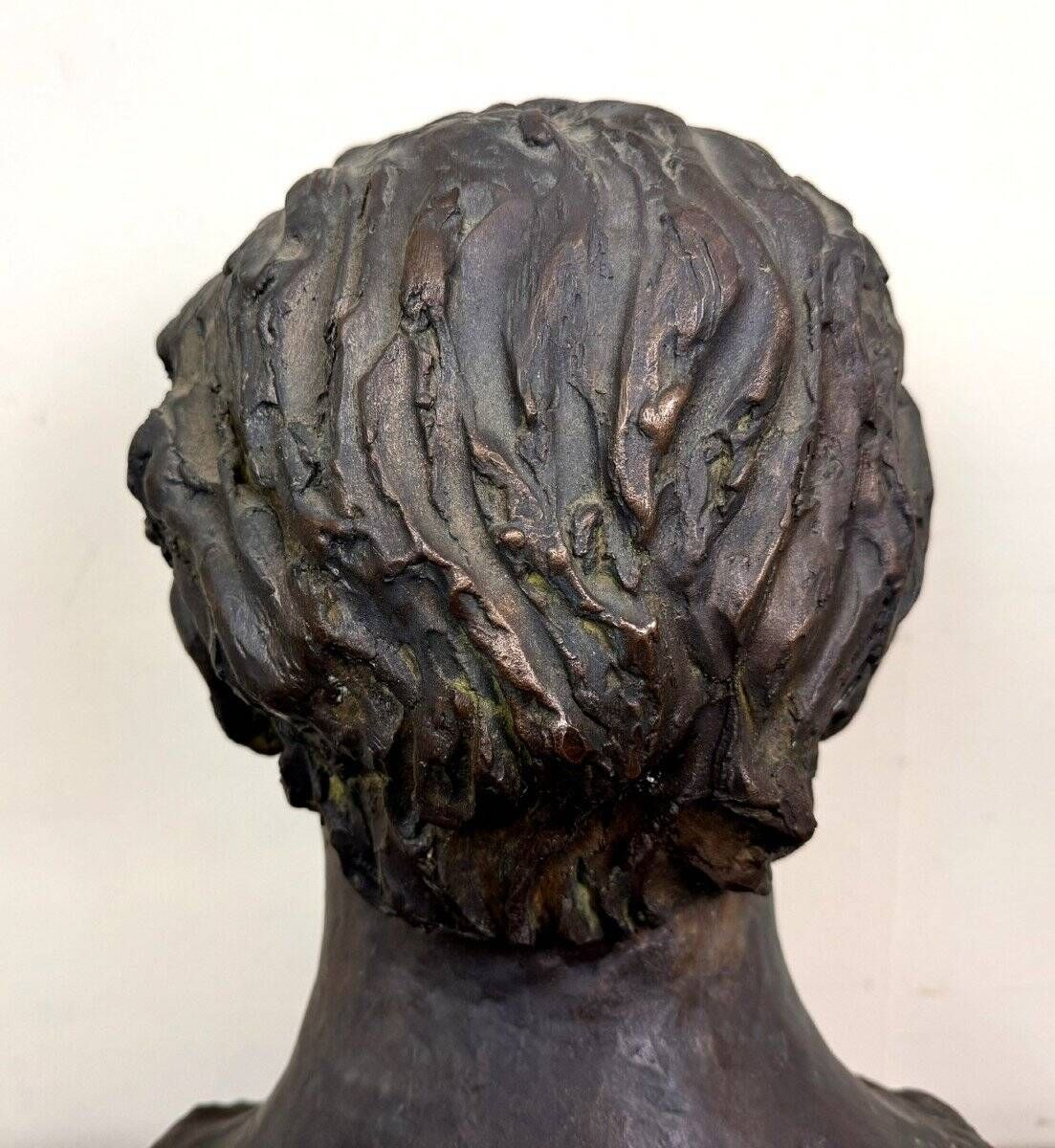 Important Bronze on Terrace Signed and Dated