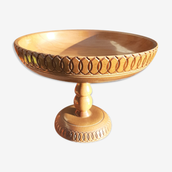Cup fruit wood turned