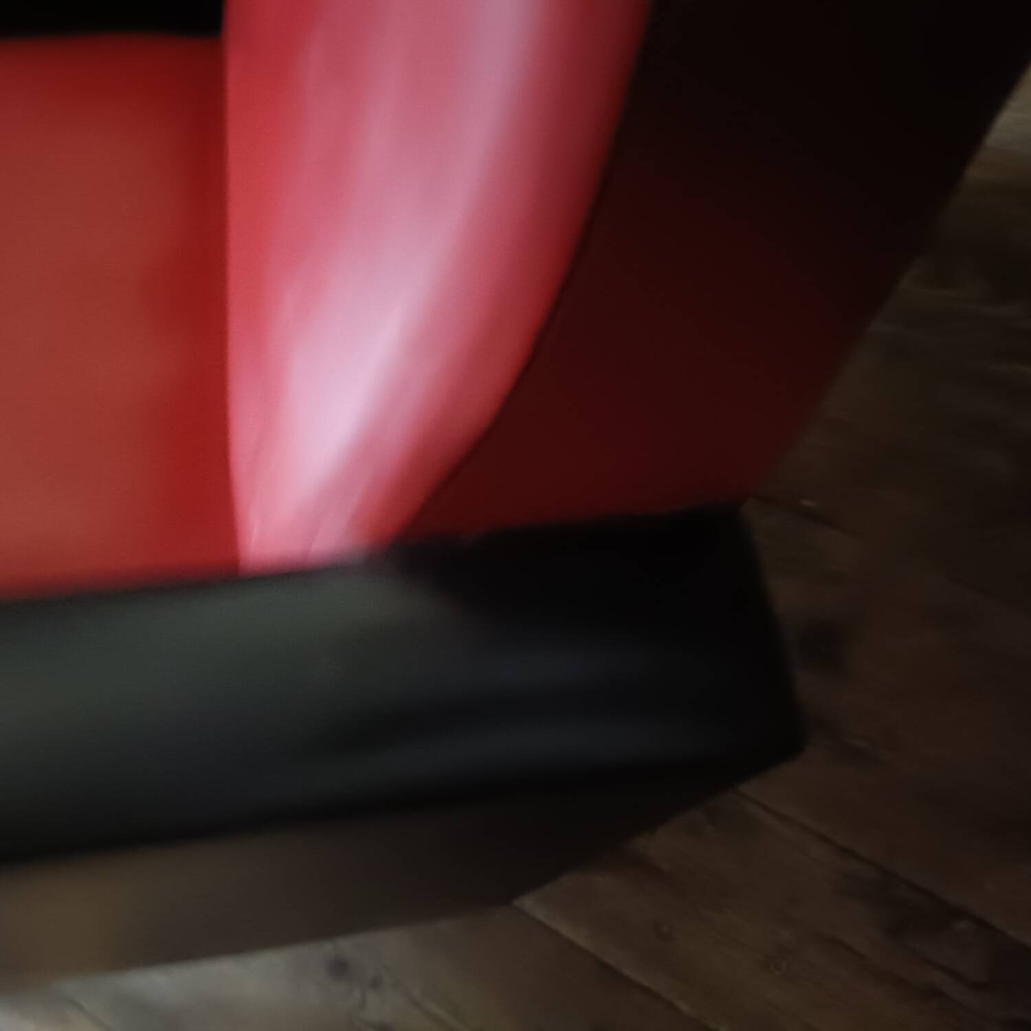 Vinyl armchair, 1960s