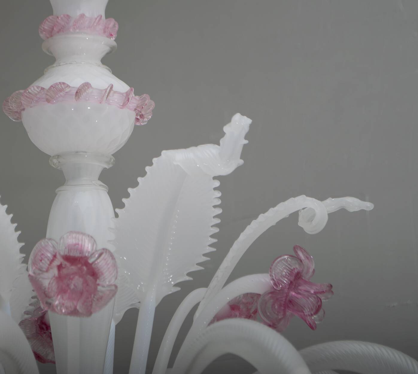 20th Century Modern Venetian Murano Glass Chandelier "Ca'rezzonico", 1960