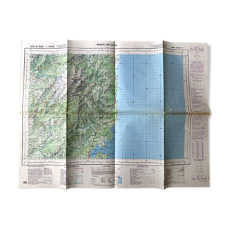 Map Porto-Vecchio 1981