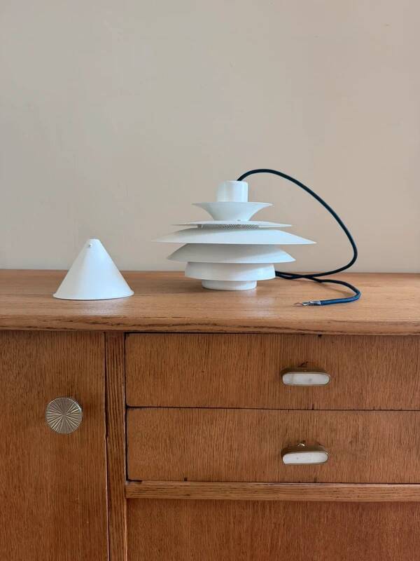 Vintage Verona style lamp - Danish design lamp - multi layered pendant