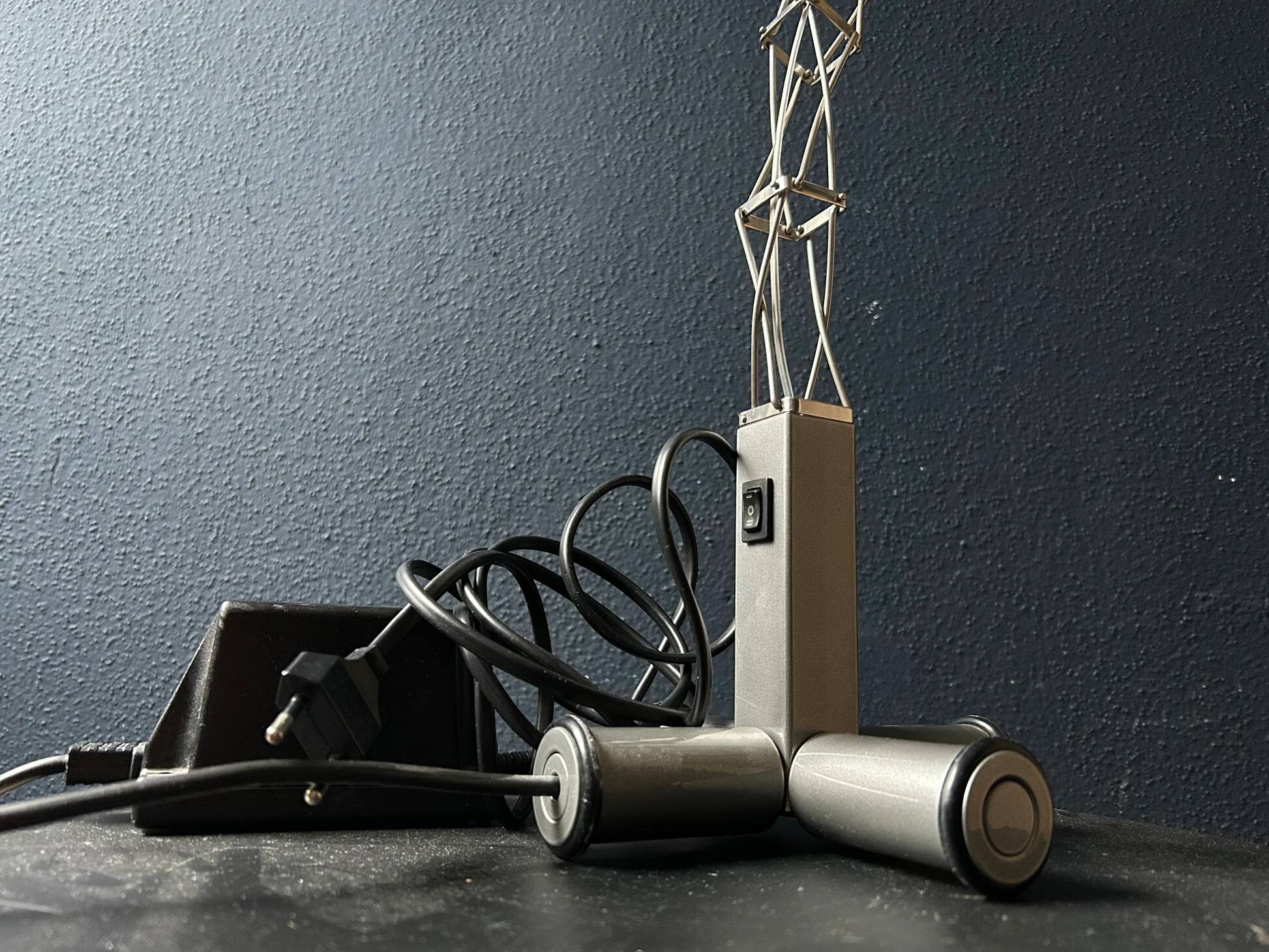 Halogen desk lamp "Multix" by Yaacov Kaufman for Lumina, Italy, 1980s