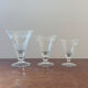 Set de verres cristal Art déco gravé (32 pieces) de 4 tailles