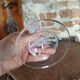 Crystal candle holder