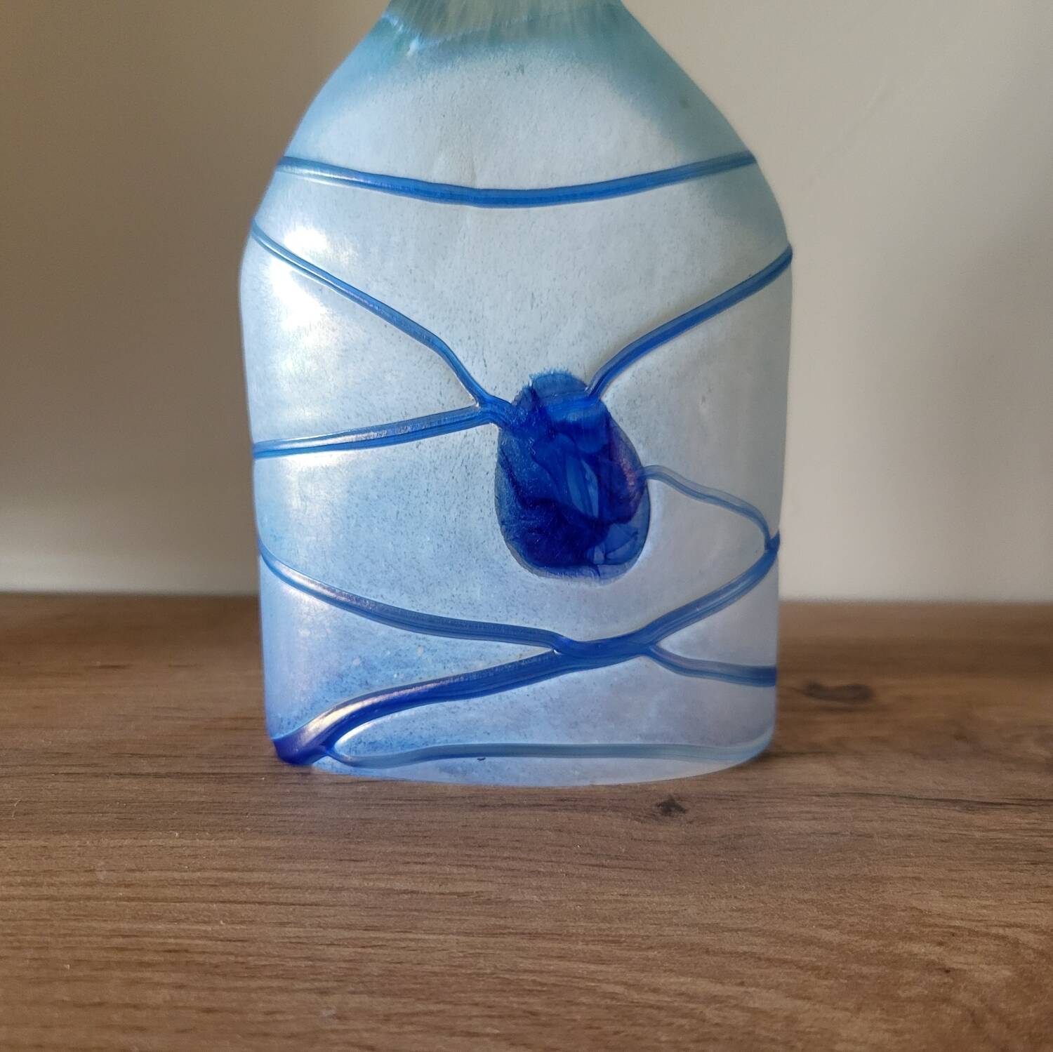 "Vase Galaxy Blue" Bertil Vallien, Kosta Boda