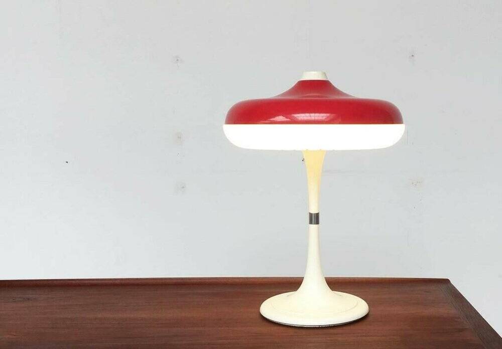 Siform table lamp T Space Age by Siemens, 1970s.