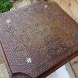 Syrian vintage harness in mother-of-pearl