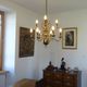 "Dutch" gold metal chandelier with 9 light arms - 1960