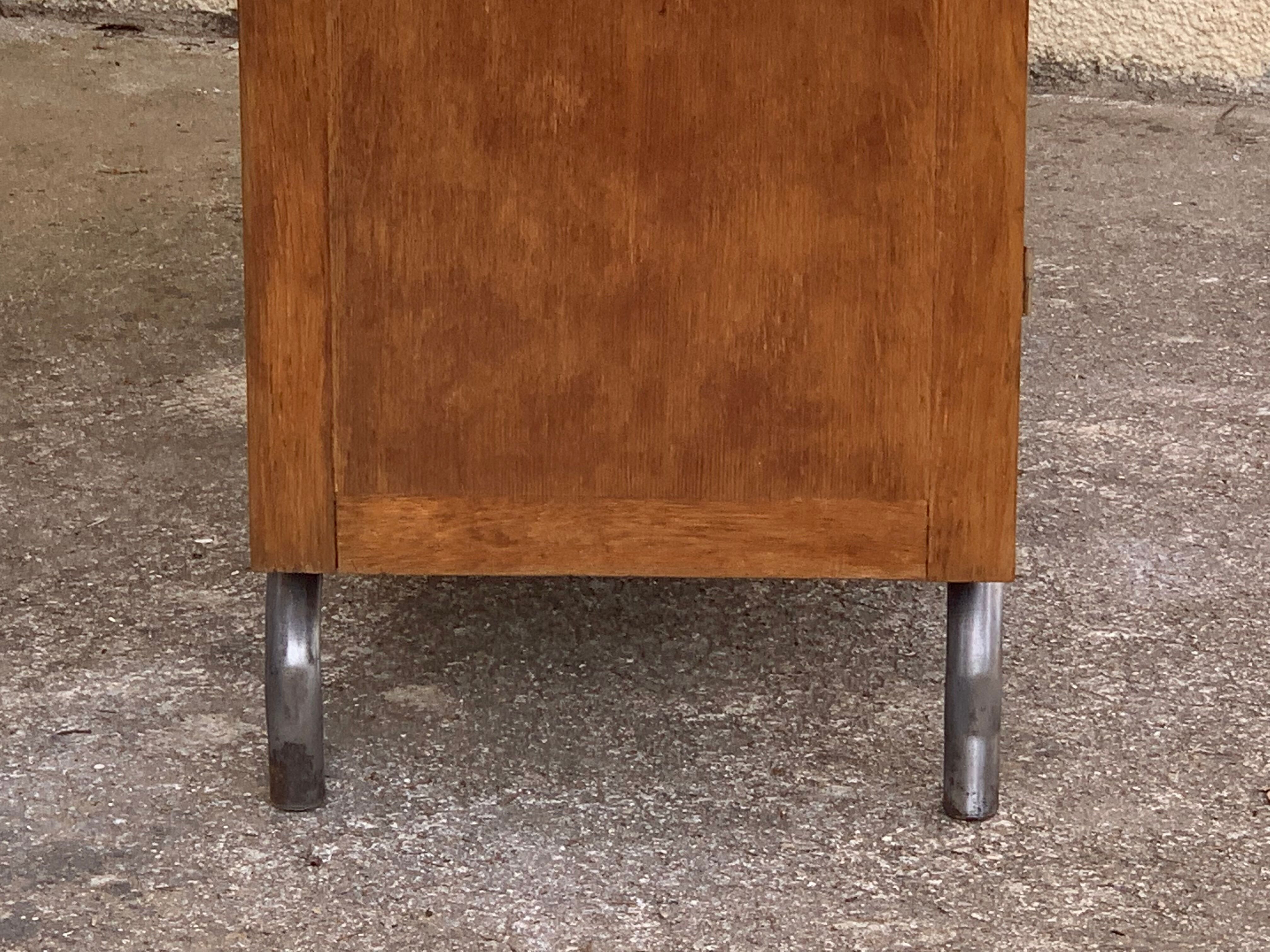 Glass cabinet from a primary school, 1950.