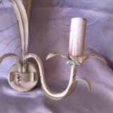 Apply metal "leaves"