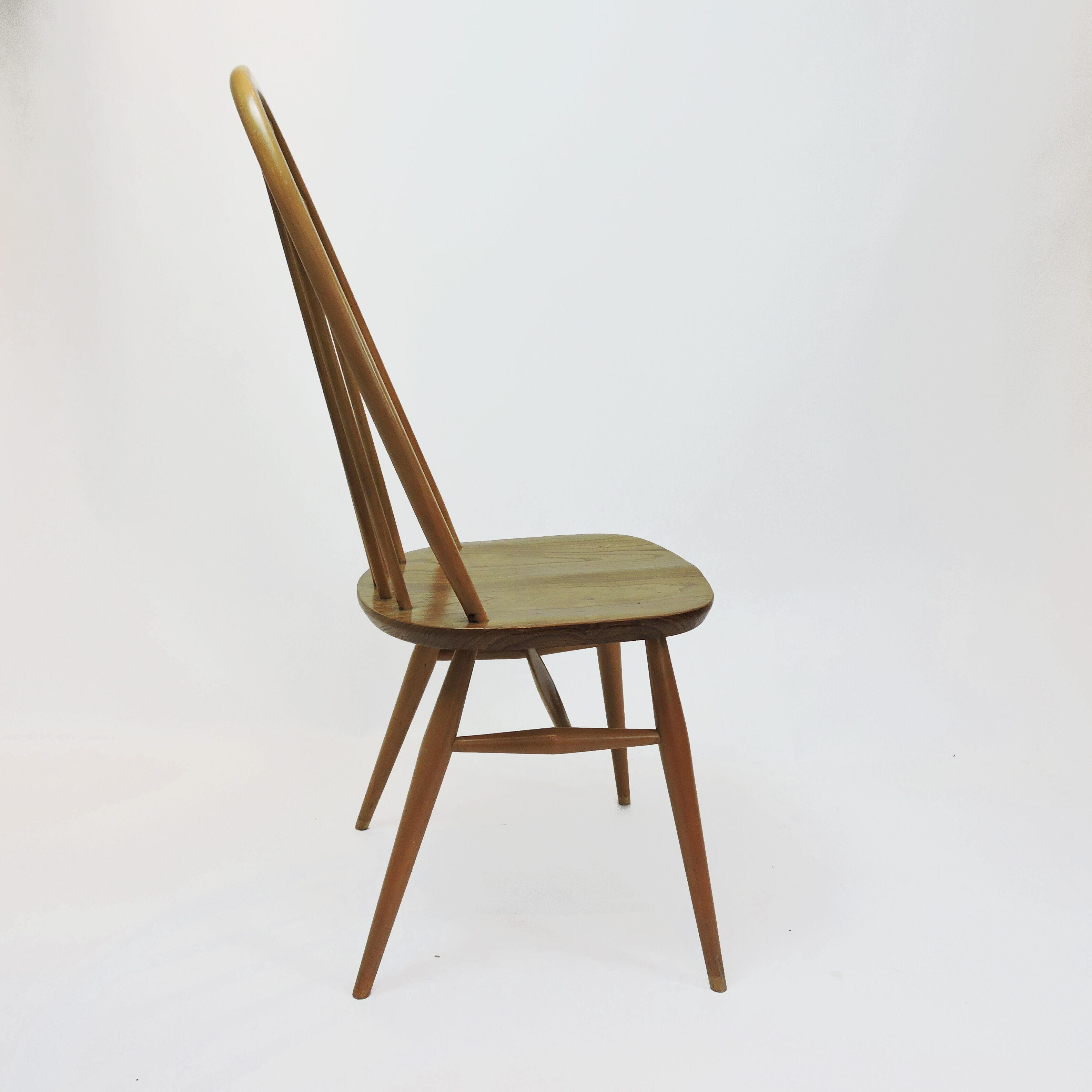 Ensemble de 4 chaises de salle à manger de Lucian Ercolani, des années 1960