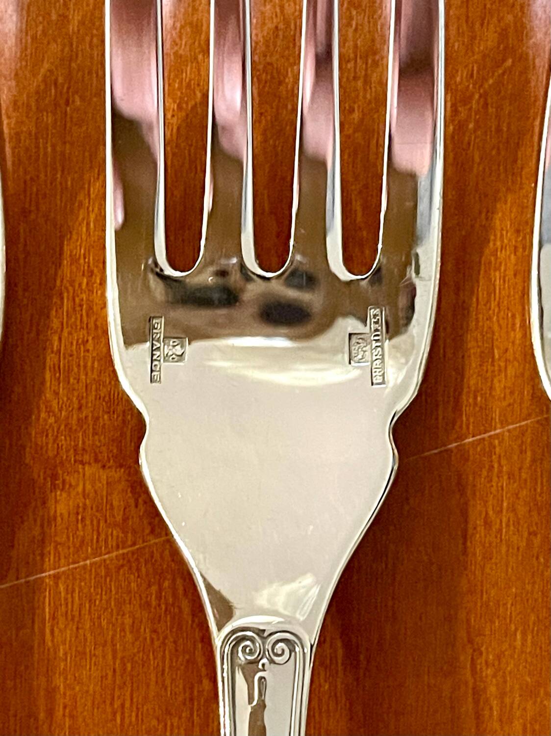 Christofle Malmaison, 12 fish cutlery sets, 24 pieces, new condition