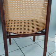 Suite of 6 chairs Italy Tito Agnoli rosewood 1960