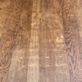 Round wooden table