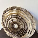 Vintage 70s wool ceiling lamp shade