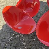 Eros chair with wire base by Philippe Starck, Kartell