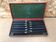 Series 11 old bailly langres knives vintage blackened horn handles