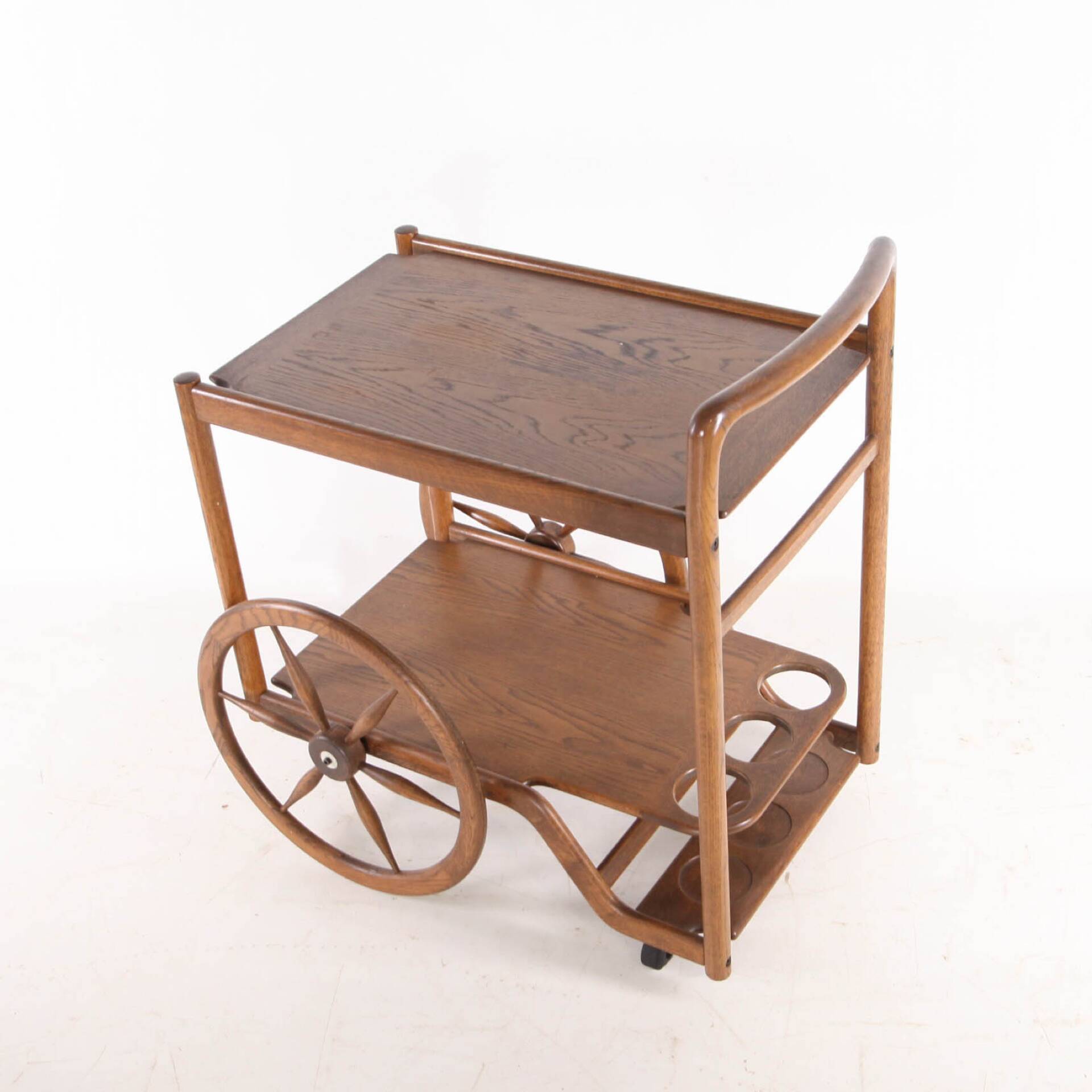 Oak dessert table
