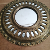Brass mirror  - 26cm