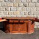 Sideboard in a half-moon shape