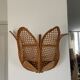 Flower wall lamp in vintage canning