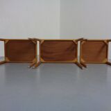 Danish Oak Nesting Tables by H.W. Klein for Bramin, 1960s, Set of 3