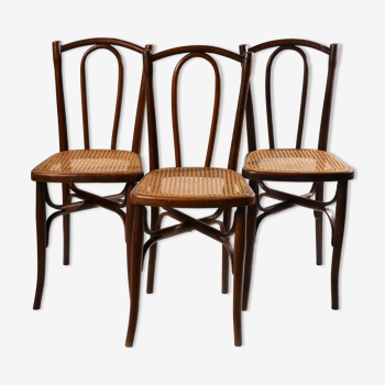 Cannate bistro chairs