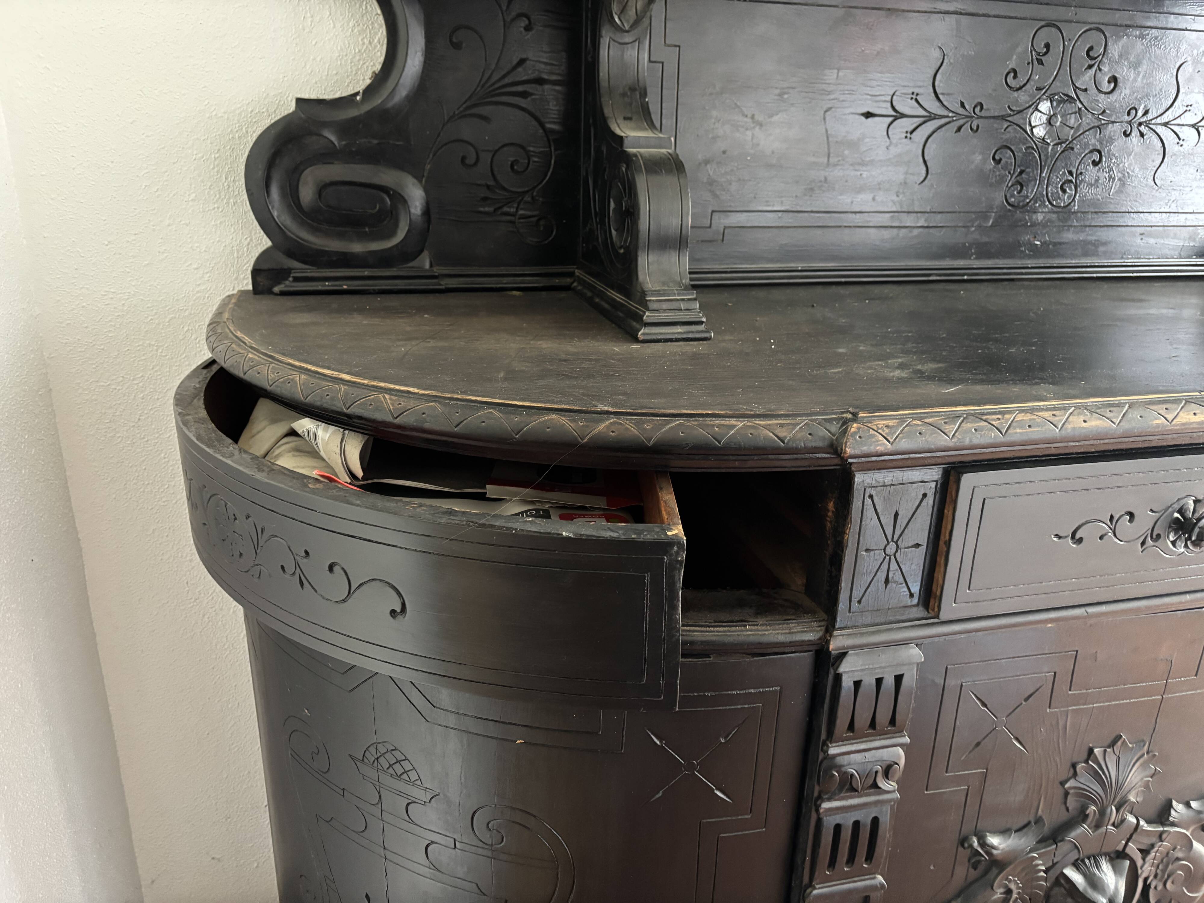 Napoleon III period sideboard