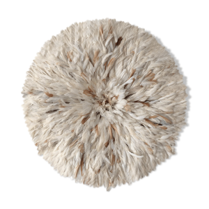 Juju hat blanc et beige