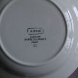 Set of 2 deep plates Digoin Sarreguemines model Marsac