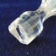 Carafe en cristal frise entrelacs vintage