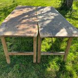 Table pliante ancienne en bois