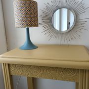 Vitamin yellow art deco console