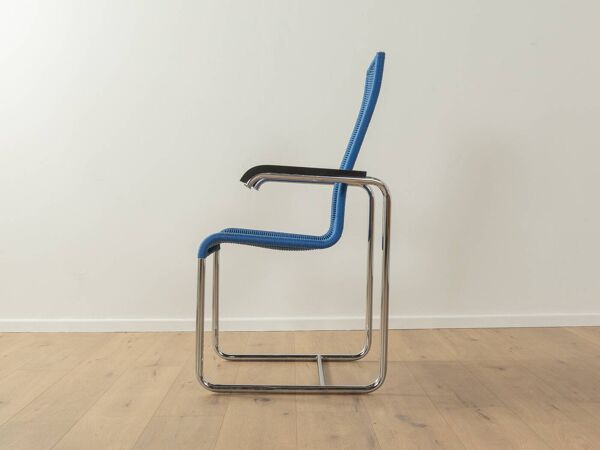4 chaises cantilever D25 de Marcel Breuer, Tecta
