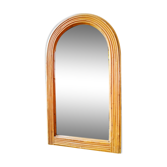 Miroir en rotin 35x60cm