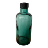 Petit flacon vintage bleu dark turquoise