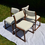 4 Baumann sleigh chairs