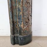Manteau de cheminée en bois sculpté, XVIIIème s.