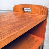 Amsterdam School Bedside Cabinet, Netherlands, 1920s